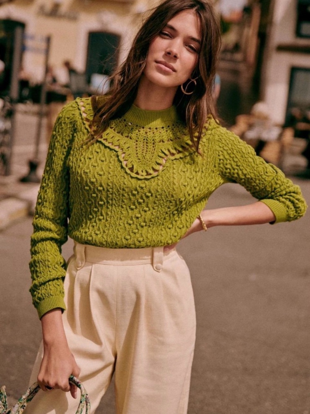 Sezane Alessandro
Jumper Sweater - green sz XS NEW - Picture 2 of 6